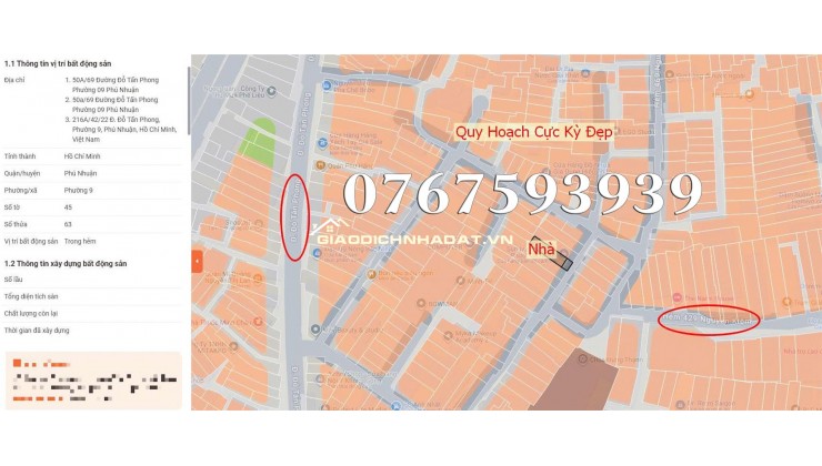 VIP Bán Nhà CHÍNH CHỦ Phú Nhuận đường Đỗ Tấn Phong 45m2 3PN 6.5 Tỷ Gần Sân Bay